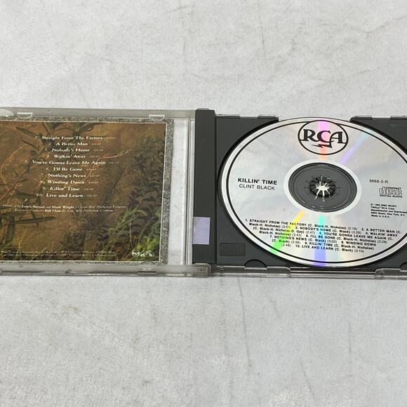 Clint Black American Country Music CD Lot 3 Greatest Hits Killin Time My Shoes - Picture 6 of 7